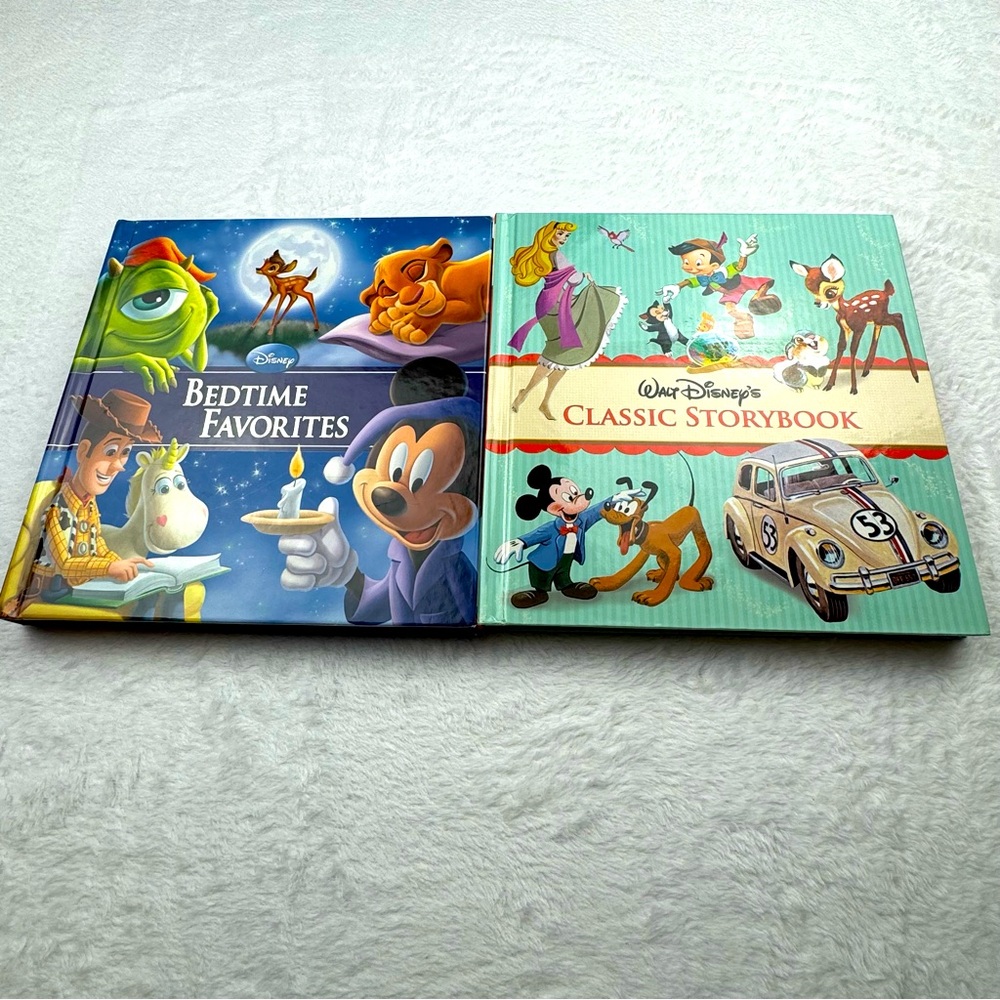 Disney Lot of 2 Books. Includes Bedtime Favorites and Classic Storybook.